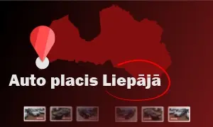 auto placis Liepājā